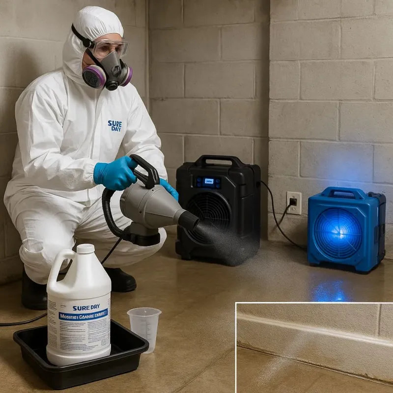 Sanitization and Odor Removal process in Maryvale, AZ